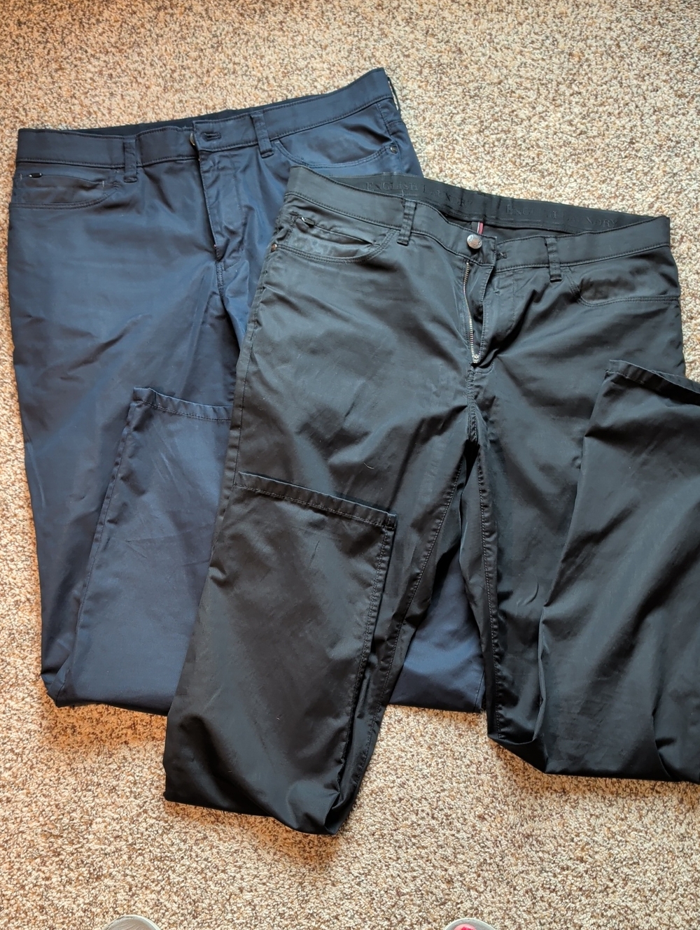 Men's English Laundry Pants - Black and Navy